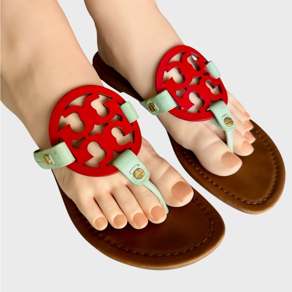 Tory Burch Women's Miller Leather Sandals US 7M - Picture 4 of 11